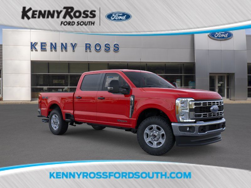 Race Red 2026 Ford F-250 Super Duty Pickup Truck Four-Wheel Drive Automatic