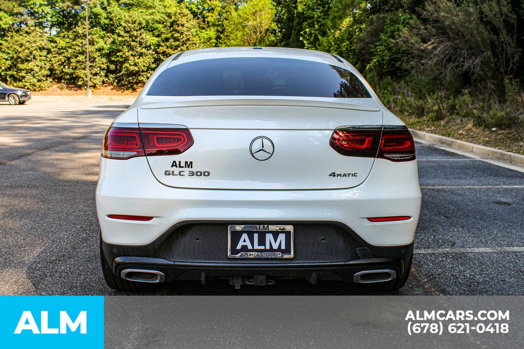 Used 2021 White Mercedes-Benz GLC 300 Coupe image 11