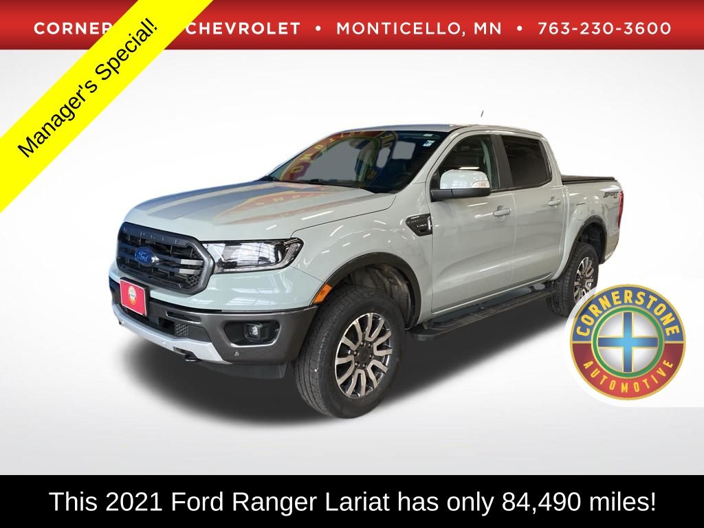 Cactus 2021 Ford Ranger Lariat SuperCrew 4WD Pickup Truck Four-Wheel Drive Automatic