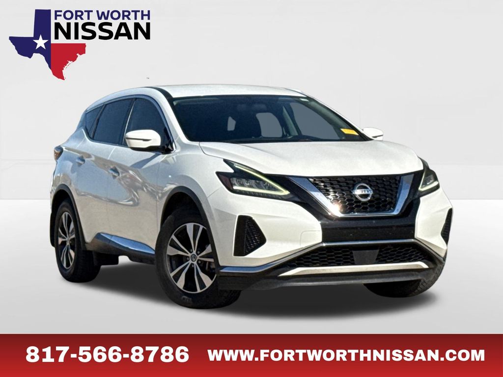 Pearl White Tricoat 2019 Nissan Murano SUV / Crossover Front-Wheel Drive Continuously Variable Transmission
