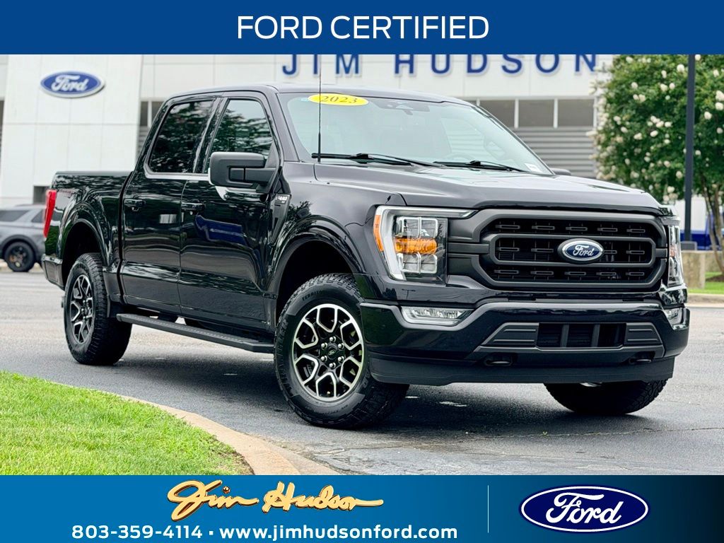 2023 Ford F-150 XLT Black Metallic - Jim Hudson Acura - Image 1