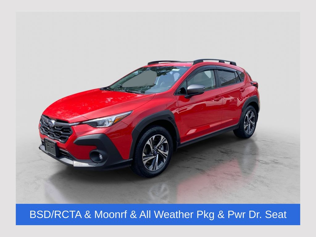 Pure Red 2024 Subaru Crosstrek SUV / Crossover All-Wheel Drive Continuously Variable Transmission