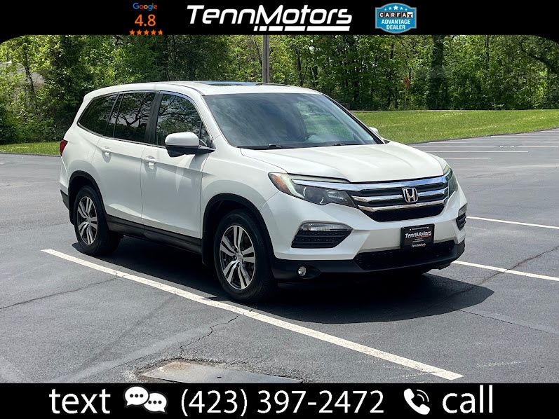 White Diamond Pearl 2016 Honda Pilot EX-L SUV / Crossover Front-Wheel Drive 6-Speed Automatic