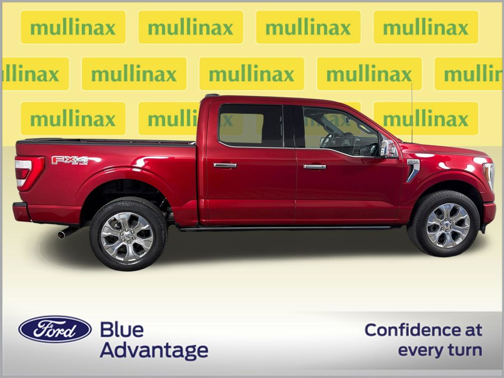 Certified Used 2023 Red Ford Platinum image 2