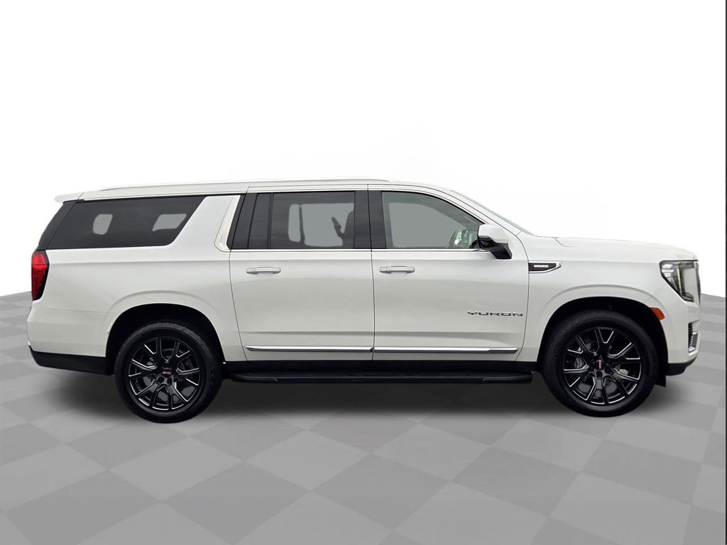 2021 GMC Yukon XL SLT White at Bayway Cadillac of The Woodlands