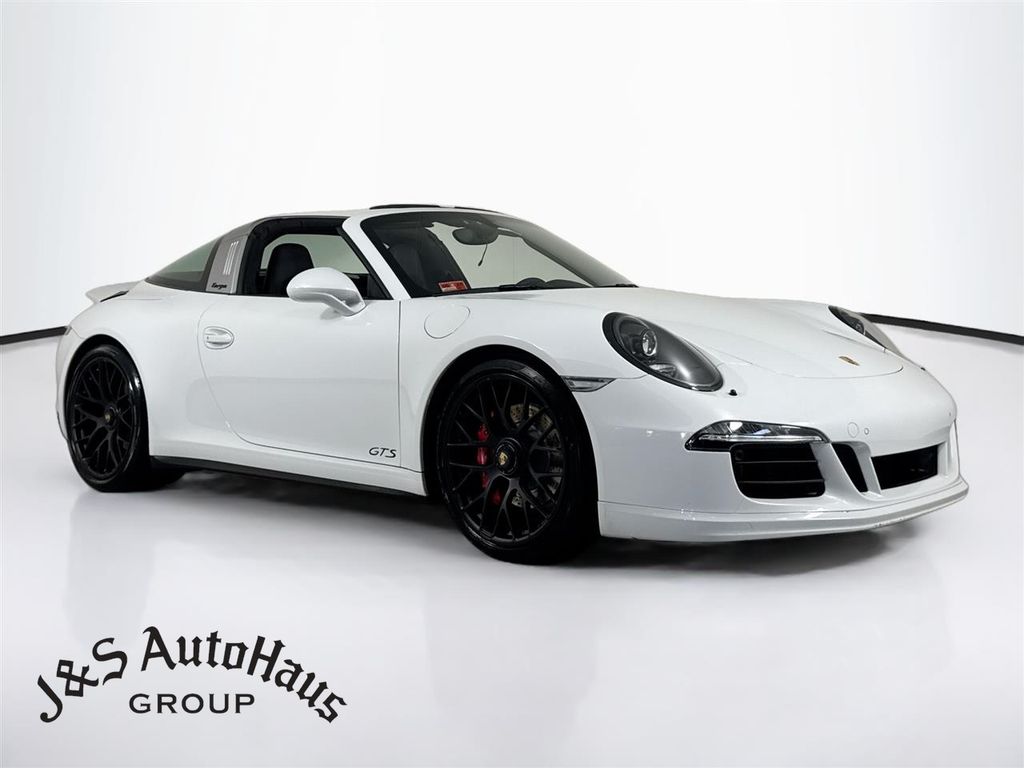White 2016 Porsche 911 Convertible All-Wheel Drive 7-Speed Automatic