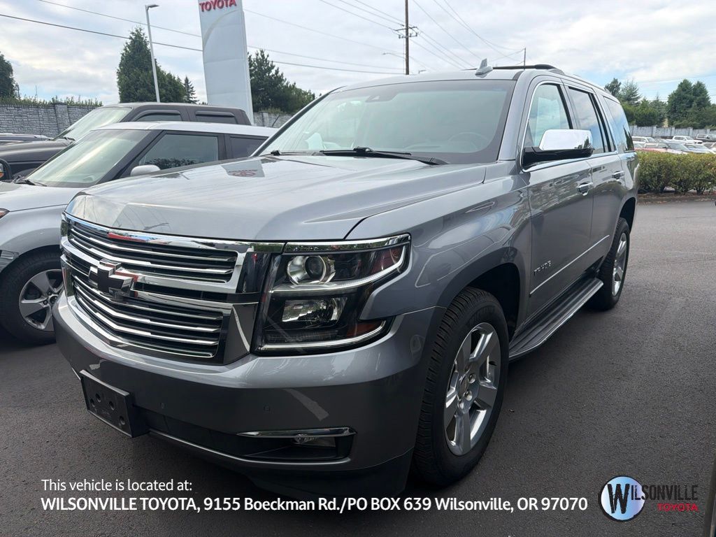Gray (Satin Steel Metallic) 2019 Chevrolet Tahoe SUV / Crossover Four-Wheel Drive 6-Speed Automatic Overdrive