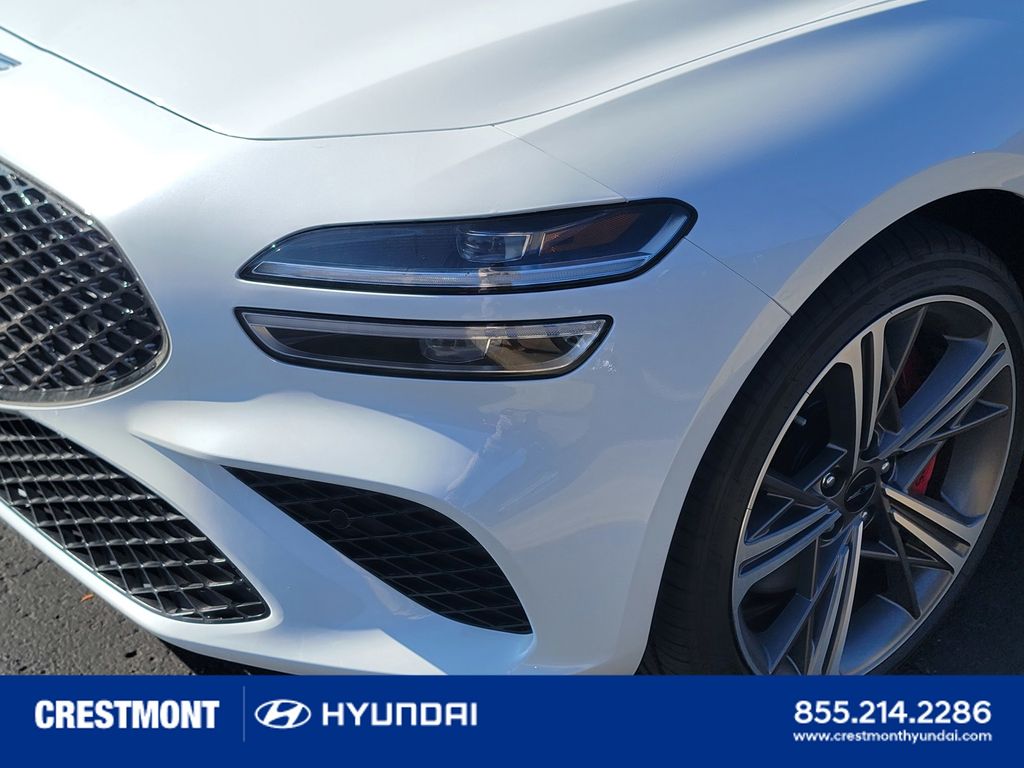 new 2025 Genesis G70 car, priced at $54,986