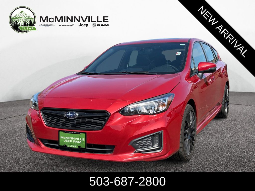 Lithium Red Pearl 2017 Subaru Impreza 2.0i Sport Wagon Hatchback All-Wheel Drive Continuously Variable Transmission