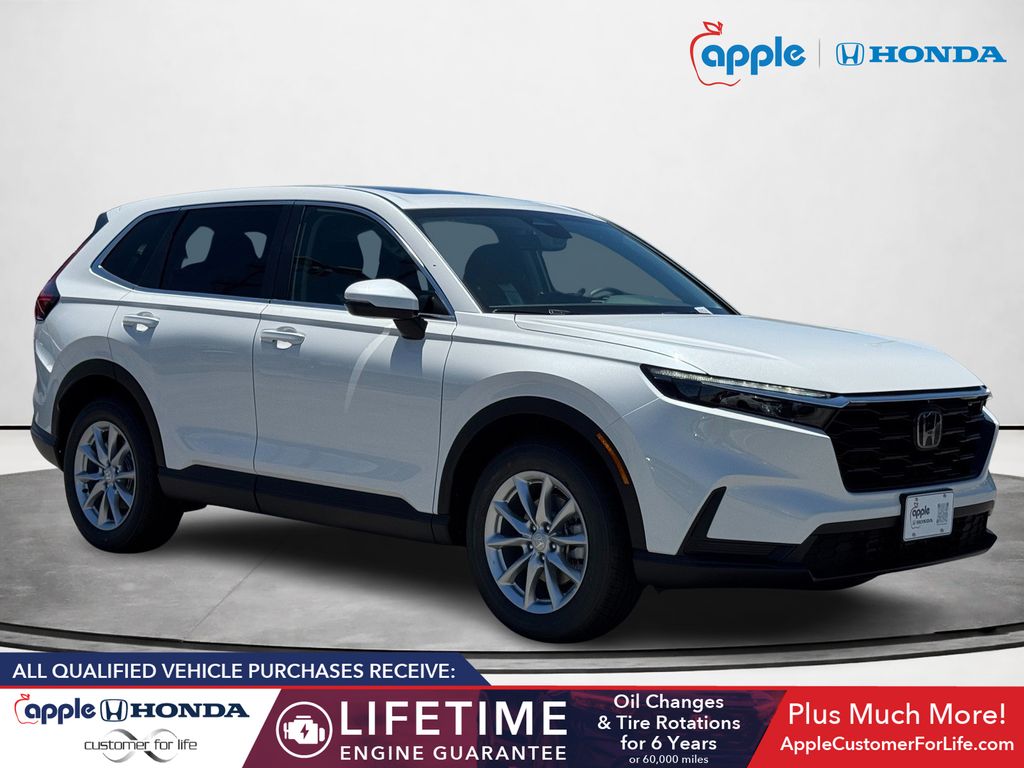 Platinum White 2026 Honda CR-V SUV / Crossover All-Wheel Drive Continuously Variable Transmission