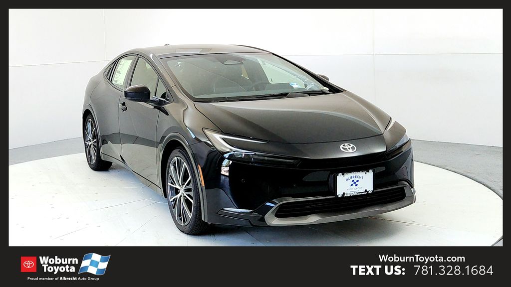 Midnight Black 2026 Toyota Prius Hatchback Front-Wheel Drive Continuously Variable Transmission