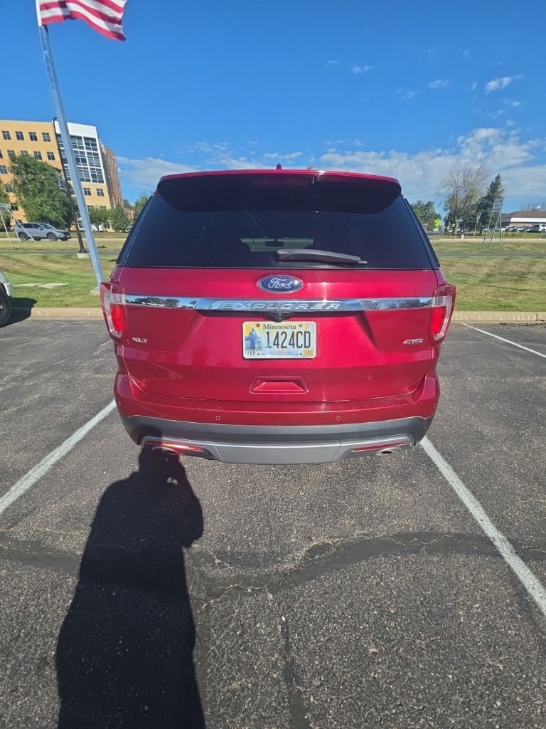 2017 Ruby Red Ford Explorer XLT 4X4 SUV