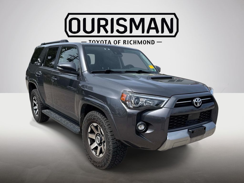 Magnetic Gray Metallic 2021 Toyota 4Runner TRD Off-Road Premium 4WD SUV / Crossover Four-Wheel Drive 5-Speed Automatic Overdrive