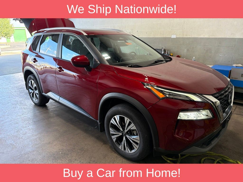 Red (Scarlet Ember Tintcoat) 2023 Nissan Rogue SUV / Crossover All-Wheel Drive Continuously Variable Transmission