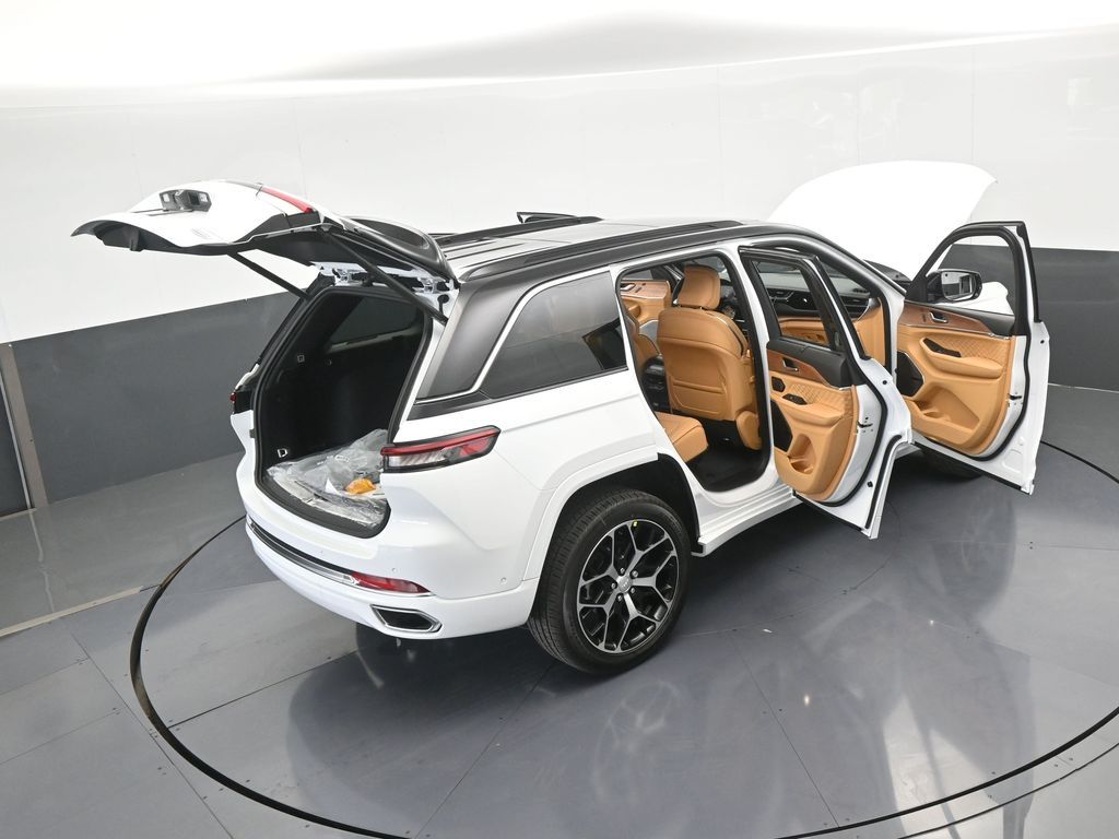 New 2025 Bright White Clearcoat Jeep Summit image 74