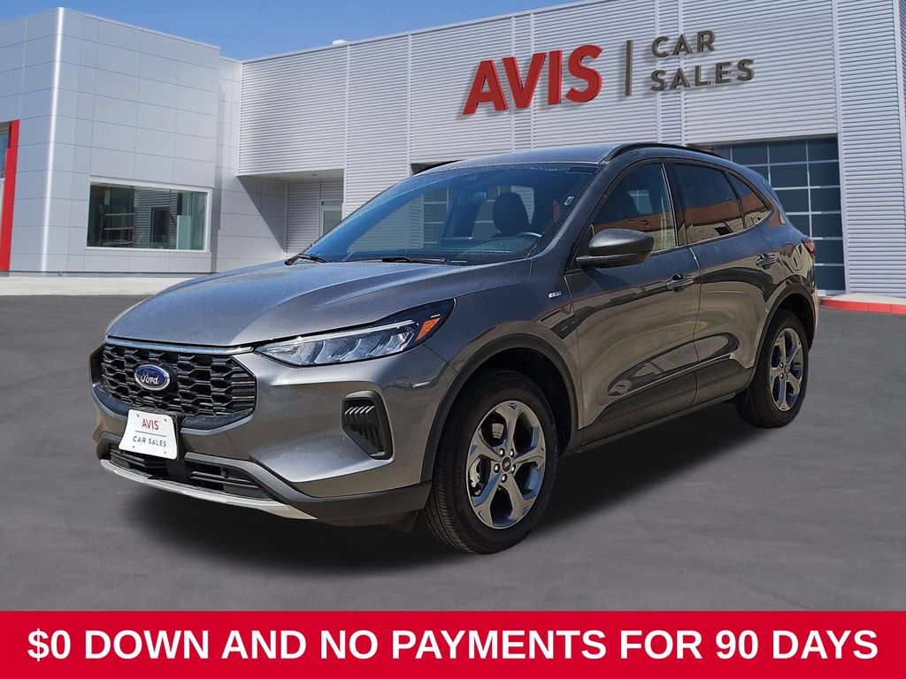 Gray Metallic 2025 Ford Escape SUV / Crossover All-Wheel Drive 8-Speed Automatic