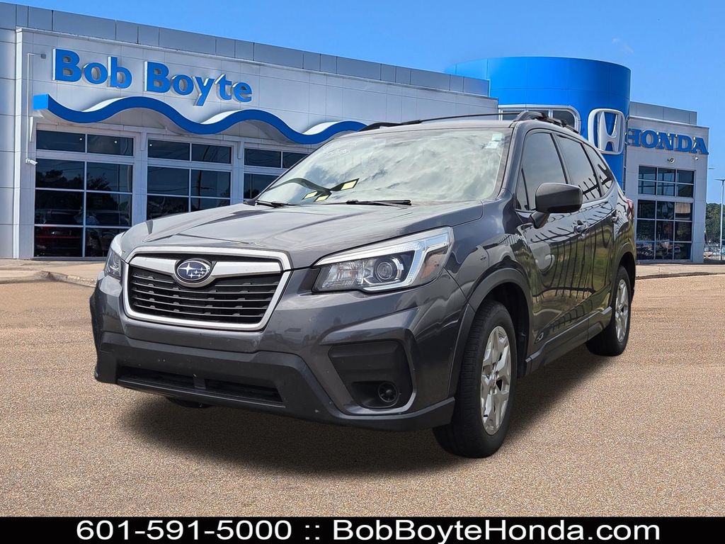 Gray Metallic 2020 Subaru Forester SUV / Crossover All-Wheel Drive Continuously Variable Transmission
