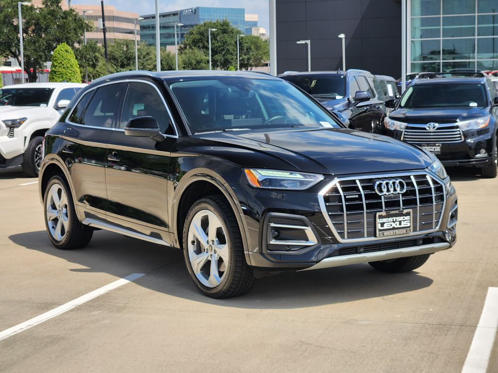 2021 Audi Q5 45 Premium Plus Black at Classic Chevrolet Galveston