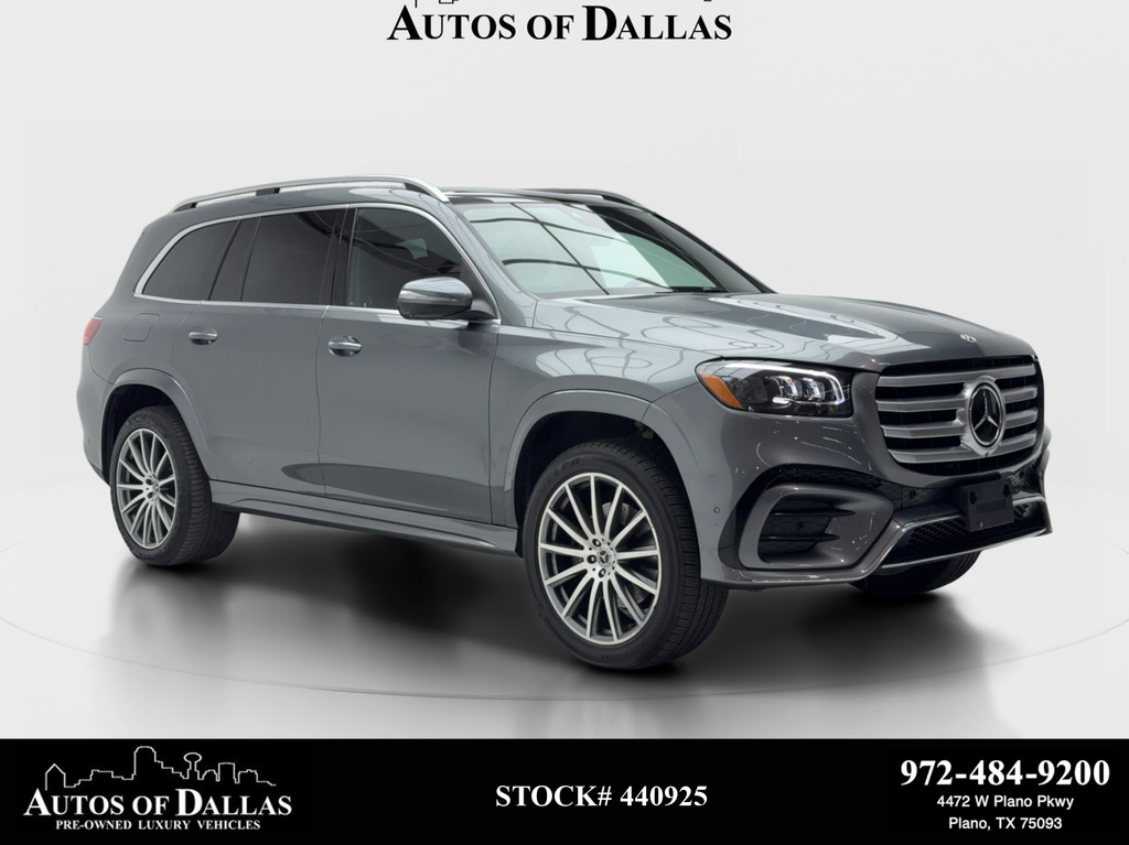 Gray 2025 Mercedes-Benz GLS 450 4MATIC SUV / Crossover All-Wheel Drive 9-Speed Automatic