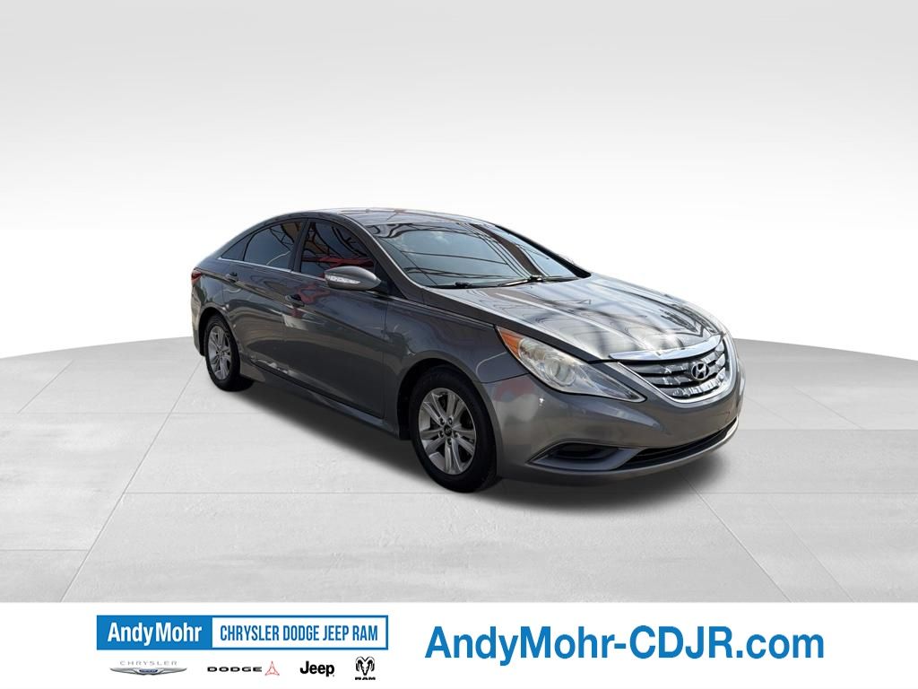Harbor Gray Metallic 2014 Hyundai Sonata Sedan Front-Wheel Drive 6-Speed Automatic