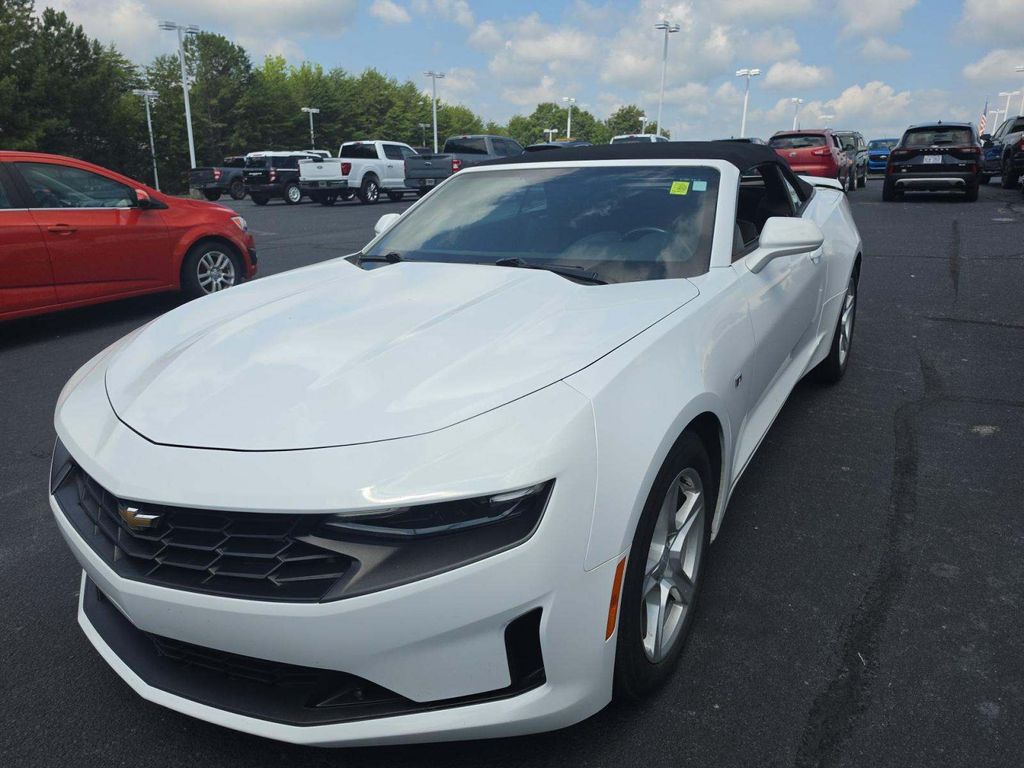 Summit White 2019 Chevrolet Camaro Convertible Rear-Wheel Drive 8-Speed Automatic