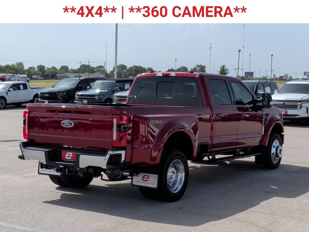 2026 Ford F-450SD Lariat Red at Texan Dodge Chrysler Jeep Ram