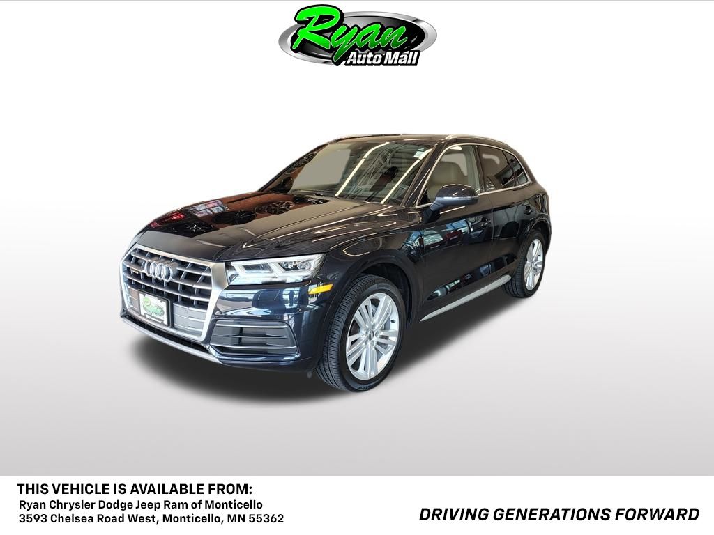 Moonlight Blue Metallic 2019 Audi Q5 quattro Premium Plus 45 TFSI SUV / Crossover All-Wheel Drive 7-Speed Automatic