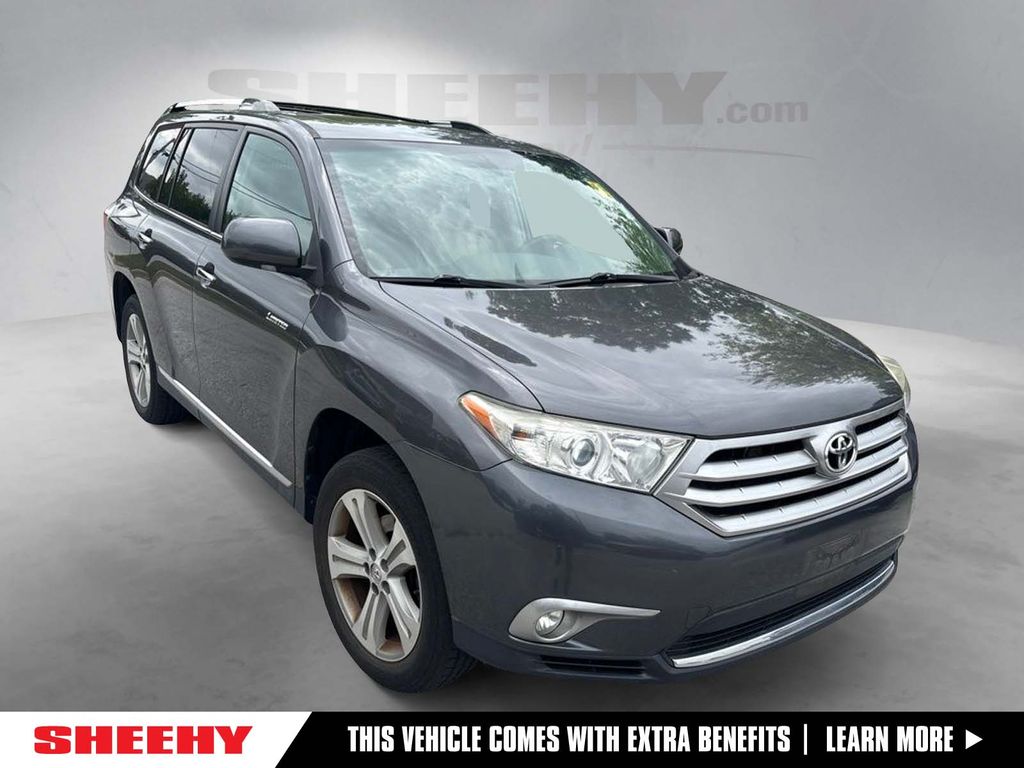 Magnetic Gray Metallic 2013 Toyota Highlander SUV / Crossover All-Wheel Drive 5-Speed Automatic Overdrive