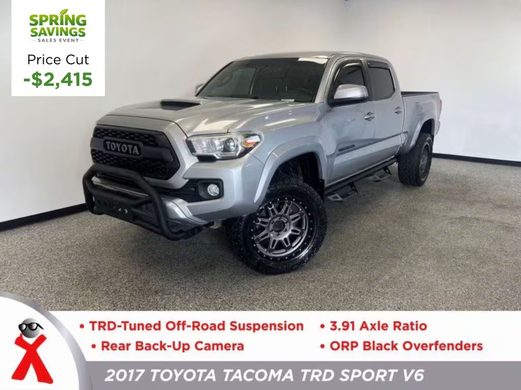 2017 Toyota Tacoma TRD Sport V6 Double Cab LB 4WD