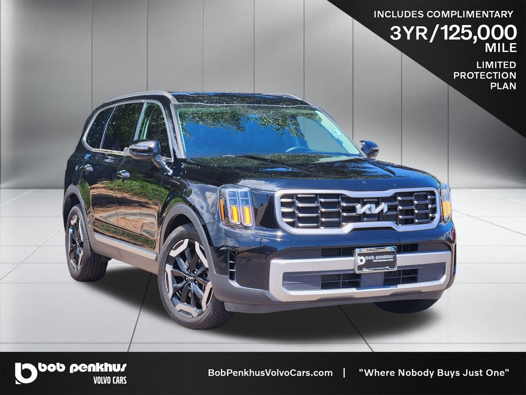 Ebony Black 2024 Kia Telluride SUV / Crossover All-Wheel Drive 8-Speed Automatic