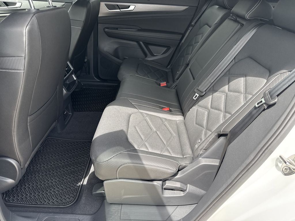 2026 Volkswagen Atlas Cross Sport 2.0T SE w/Technology White at DeMontrond Auto Country