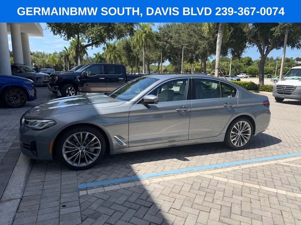 Certified Used 2023 Gray BMW 530i image 22