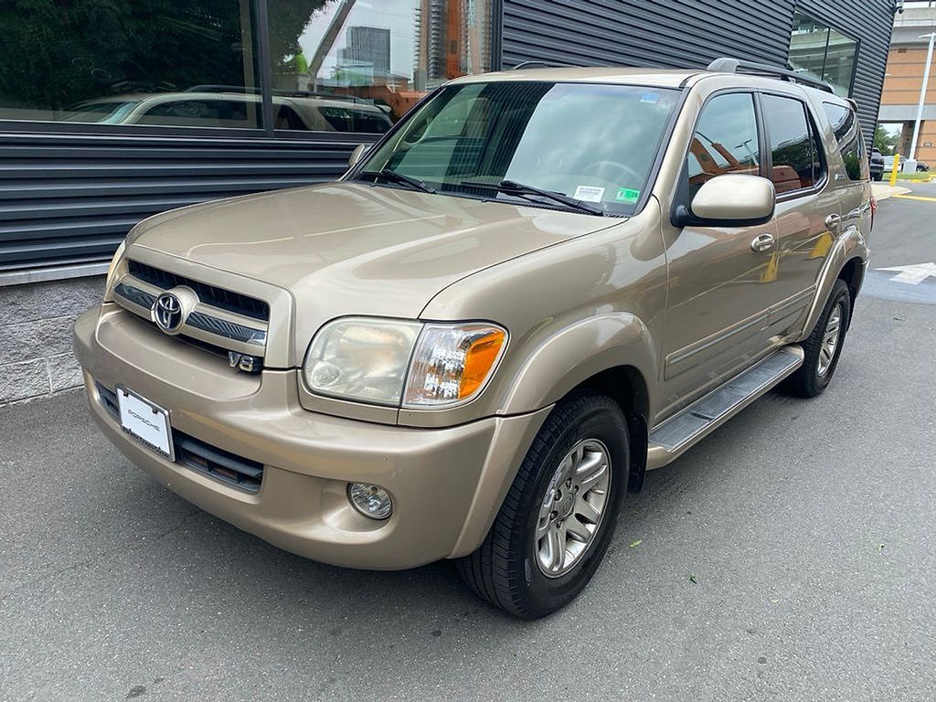 Gold 2005 Toyota Sequoia SUV / Crossover Four-Wheel Drive 5-Speed Automatic Overdrive