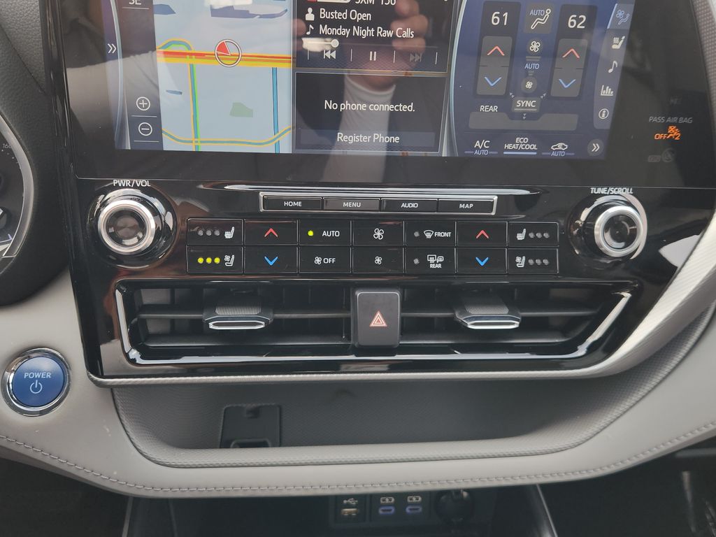 2022 Toyota Highlander Hybrid Platinum Gray at Toyota of Victoria