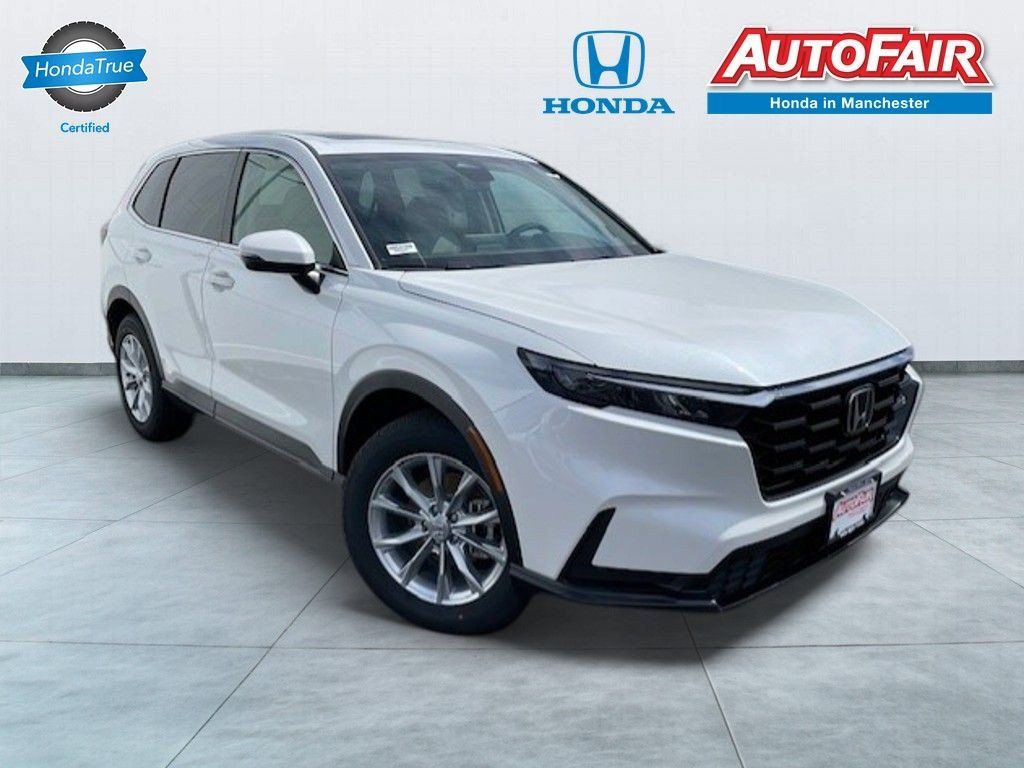 Platinum White Pearl 2024 Honda CR-V SUV / Crossover All-Wheel Drive Continuously Variable Transmission