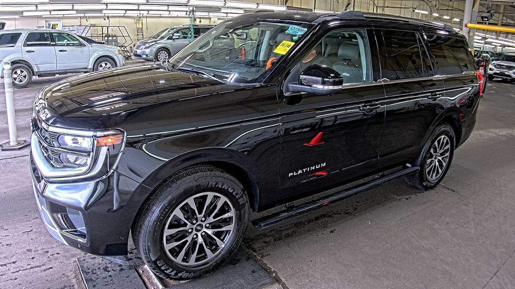 Black Metallic 2025 Ford Expedition Platinum 4WD SUV / Crossover Four-Wheel Drive Automatic