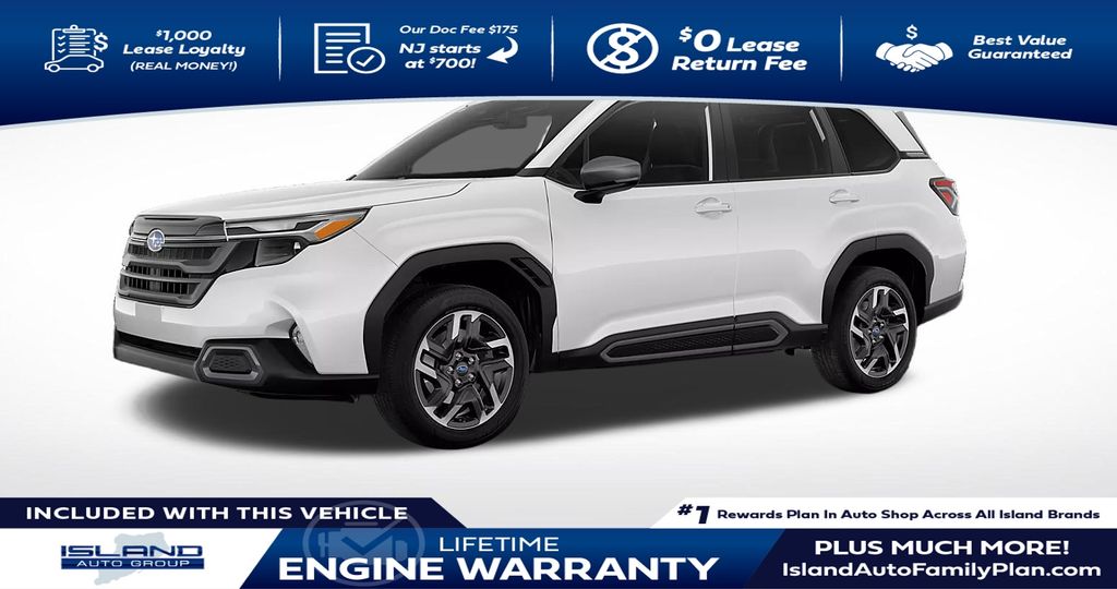 Crystal White Pearl 2026 Subaru Forester SUV / Crossover All-Wheel Drive Continuously Variable Transmission