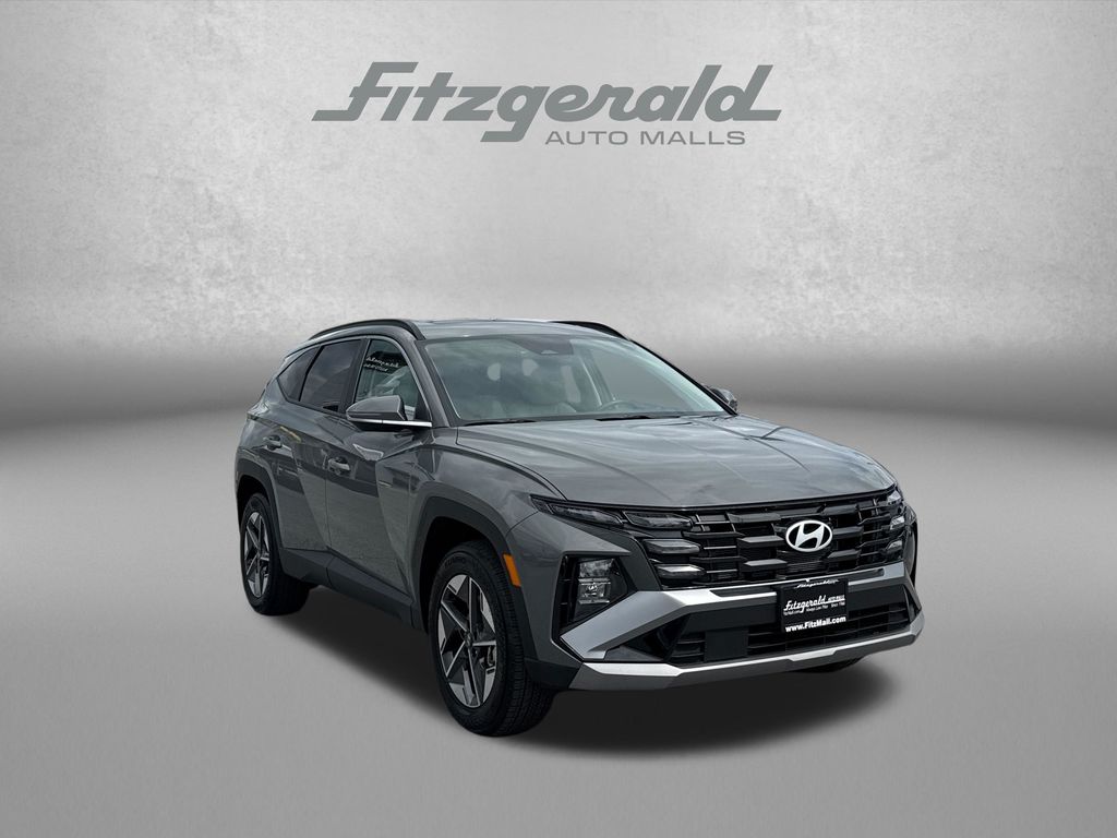 Hampton Gray 2025 Hyundai Tucson SUV / Crossover All-Wheel Drive 8-Speed Automatic