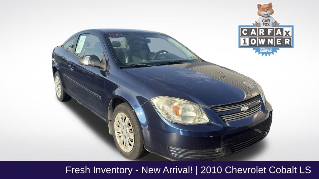 Imperial Blue Metallic 2010 Chevrolet Cobalt Coupe Front-Wheel Drive 4-Speed Automatic Overdrive