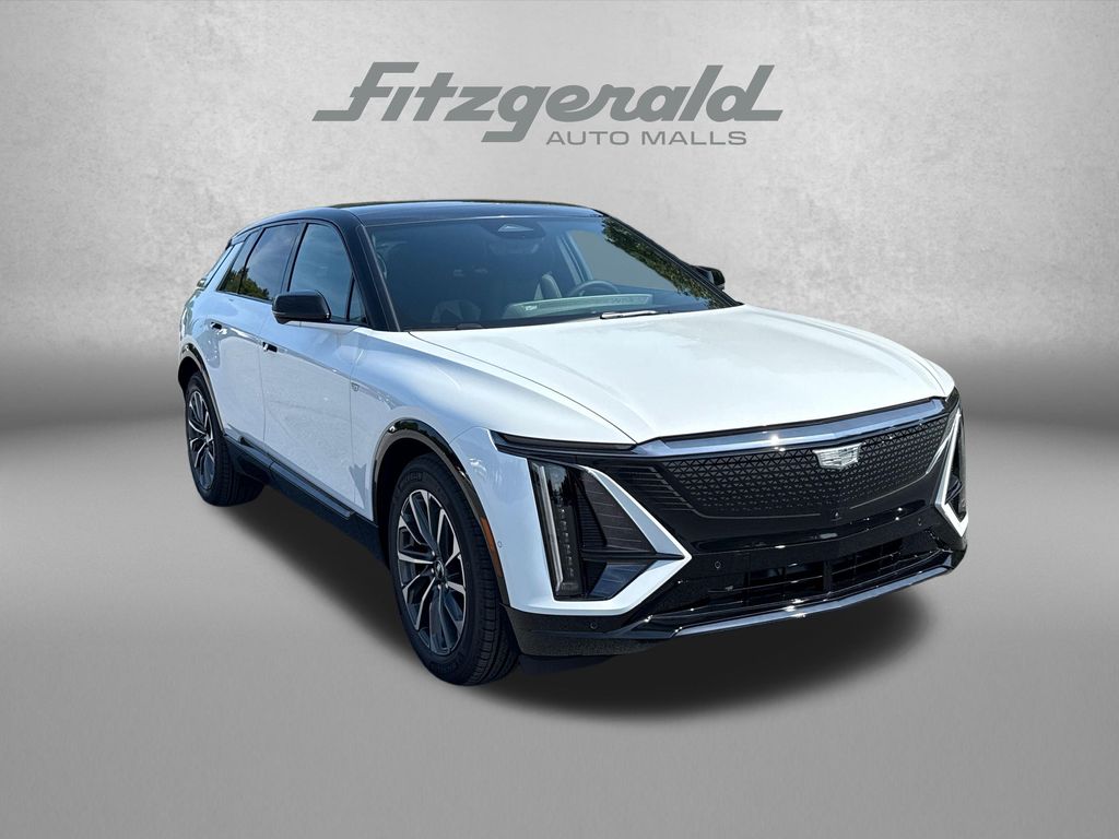 Vibrant White Tricoat 2026 Cadillac LYRIQ SUV / Crossover All-Wheel Drive 1-Speed Automatic