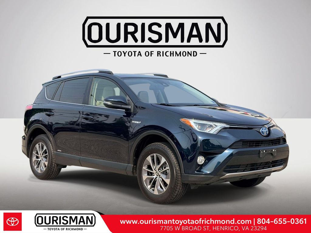 Teal (Galactic Aqua Mica) 2017 Toyota RAV4 Hybrid SUV / Crossover All-Wheel Drive Continuously Variable Transmission