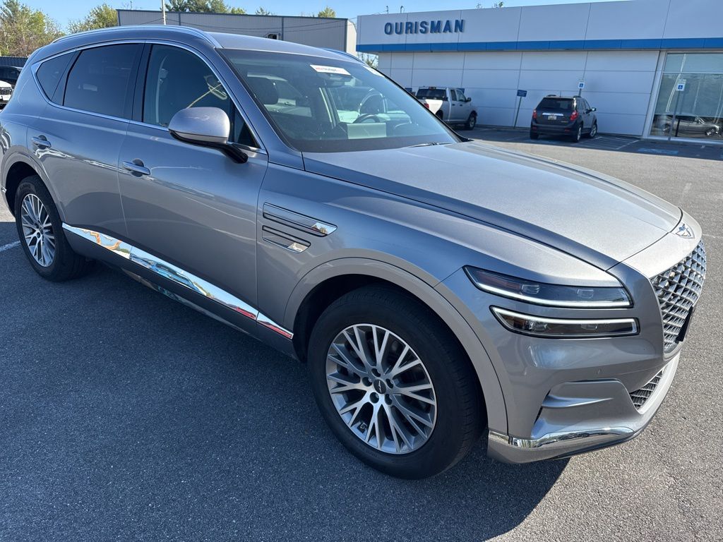 Silver 2024 Genesis GV80 2.5T AWD SUV / Crossover All-Wheel Drive 8-Speed Automatic