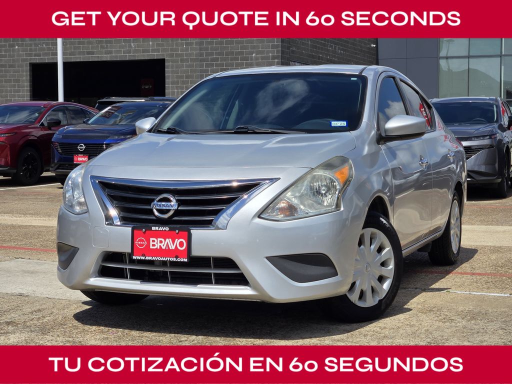 2016 Nissan Versa 1.6 SV Silver at Emmons Autoplex