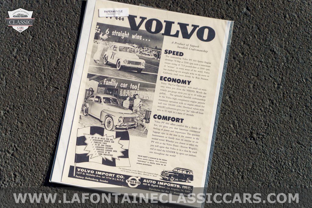 1958 Volvo 2dr Sedan 248