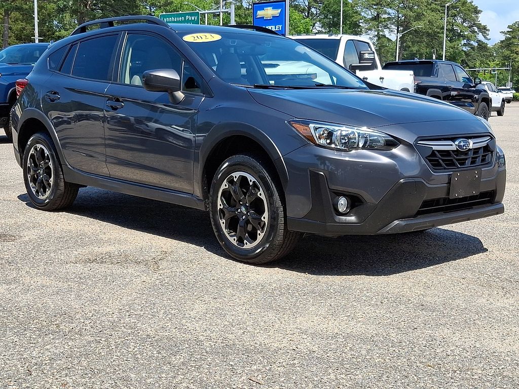 Magnetite Gray Metallic 2023 Subaru Crosstrek Premium AWD SUV / Crossover All-Wheel Drive Continuously Variable Transmission