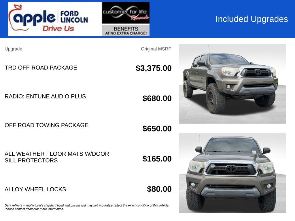 2015 Toyota Tacoma Base V6