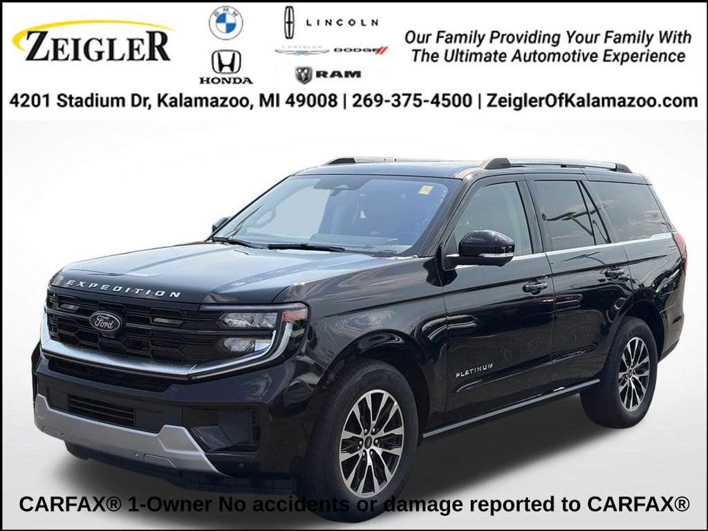 Black Metallic 2025 Ford Expedition SUV / Crossover Four-Wheel Drive Automatic