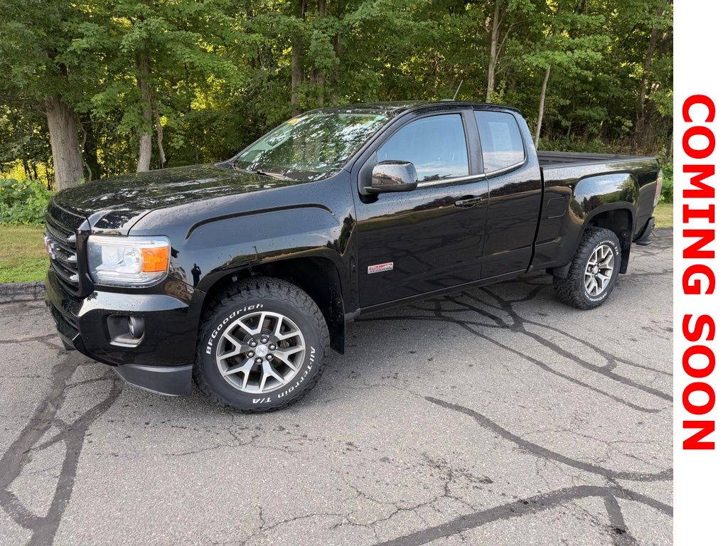 Onyx Black 2018 GMC Canyon Pickup Truck Four-Wheel Drive 8-Speed Automatic
