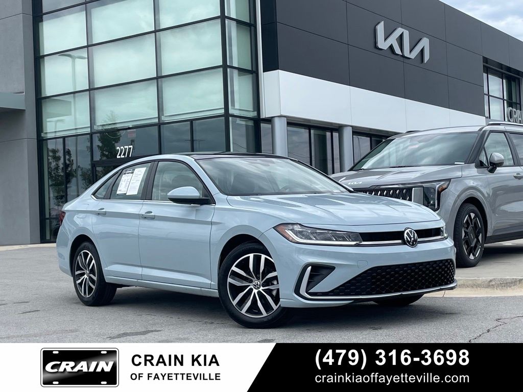 Monument Gray 2025 Volkswagen Jetta Sedan Front-Wheel Drive 8-Speed Automatic