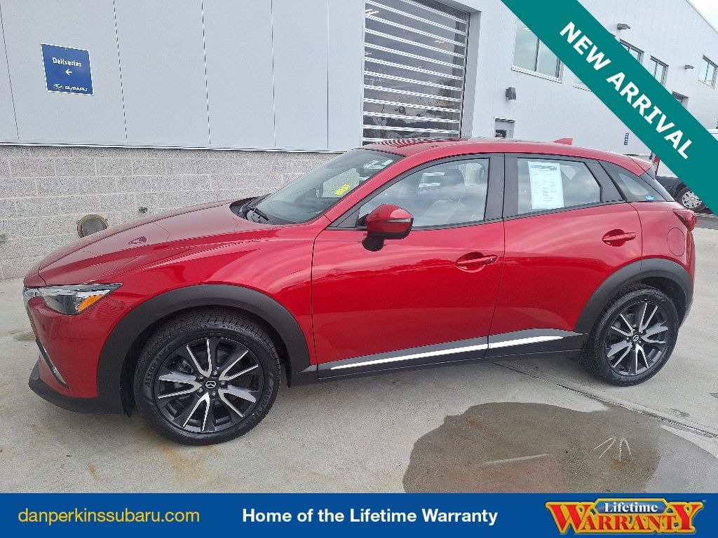 Soul Red Metallic 2018 Mazda CX-3 Grand Touring AWD SUV / Crossover All-Wheel Drive 6-Speed Automatic